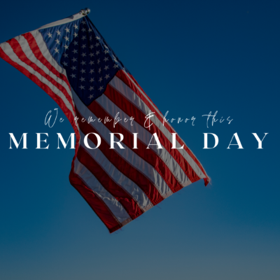 We Remember & Honor Those Who Gave All